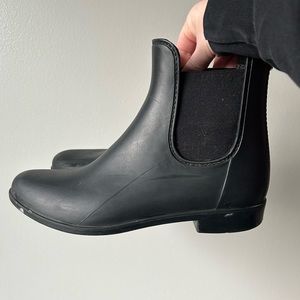 Sam Edelman rain boots.